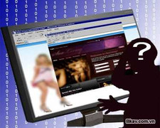Máy tính tự động truy cập các trang web sex