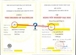 Hàng loạt bằng tốt nghiệp ĐH bị in sai giới tính
