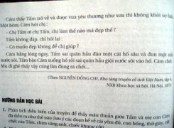 Sách giáo khoa sửa đoạn kết Tấm Cám