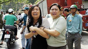 Cô giáo của bé gái vụ nổ bình gas khóc xé lòng