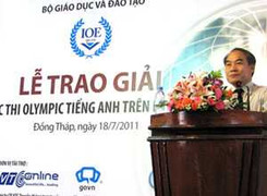 Olympic tiếng Anh trên Internet năm học 2011-2012