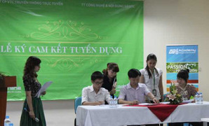 VTC Academy ký cam kết tuyển dụng