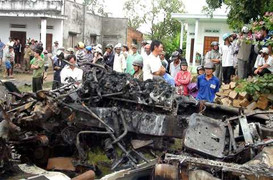 Chùm ảnh: Toàn cảnh tai nạn làm 10 người chết cháy