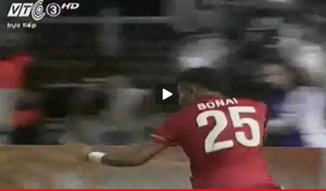 Bonai mở tỉ số cho U23 Indonesia