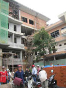 Rơi từ tầng 5 trụ sở Liên đoàn Lao động tử vong