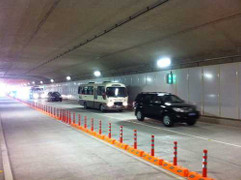 Xe cộ đã có thể đi dưới đáy sông Sài Gòn