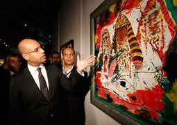 Thưởng lãm tài năng nghệ thuật bất ngờ của Saif Gaddafi