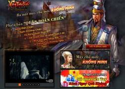 Vương Triều Chiến tiếp tục ra máy chủ Khổng Minh