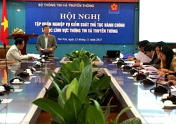 Bộ TT&TT tập huấn kiểm soát thủ tục hành chính