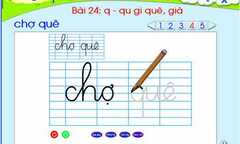 Trẻ lớp 1 toát mồ hôi vì vẽ chữ