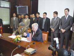 Viện Khoa học Công nghệ VN kí tuyên bố chung với NASA