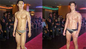 Nam vương khoe thân nóng bỏng cùng... bikini