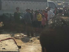 Clip: Hiện trường xác thiếu nữ bốc mùi giữa Hà Nội