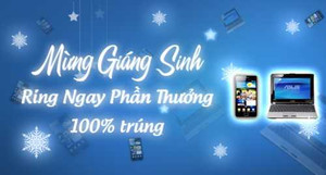 Ongame tặng điện thoại 'khủng' trong dịp Giáng Sinh