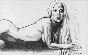 Bán đấu giá tranh khỏa thân của Lady Gaga