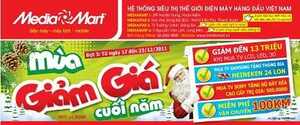 Tivi LCD đại hạ giá chào mừng giáng sinh và năm mới