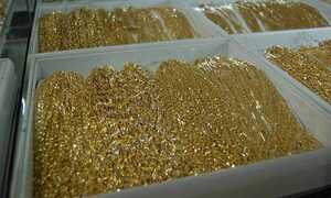 Giá vàng bật tăng trong phiên cuối tuần