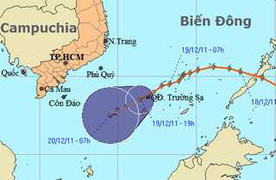 Bão số 7 đã 'vô hại' với vùng biển Việt Nam