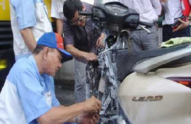 Honda VN 'bó tay' với nguyên nhân xe cháy