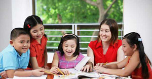 Cẩn trọng với tiếng Anh cho trẻ mầm non