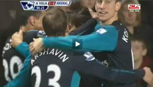 Benayoun ghi bàn thắng vàng kết liễu Aston Villa