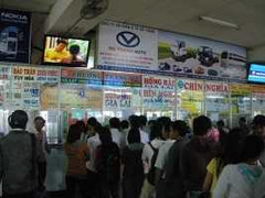 Tết Nhâm Thìn: Vé xe TP. HCM tăng cao nhất 60%