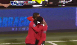 Wellbeck mở tỉ số cho MU ngay phút thứ 5