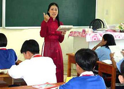 Thu nhập thực tế của giáo viên đang thấp dần