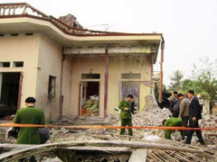 Nổ kinh hoàng ở Thái Bình: Nạn nhân bị đứt cả chân