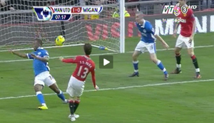 Park Ji Sung mở điểm cho MU ngay phút thứ 8