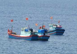 Phú Yên: Hàng loạt tàu mắc kẹt giữa biển khơi