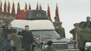 Dàn xe siêu sang trong đám tang ông Kim Jong Il