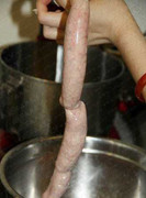 Lạp xưởng, xúc xích thanh trùng, chả nhiễm chì