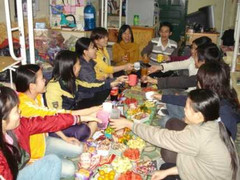Rộn rã đón tết kiểu sinh viên