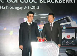 Vinaphone ra mắt dịch vụ BlackBerry nhiều ưu đãi