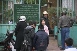 Trường tiểu học cắt bán trú: Chờ quyết định cấp trên