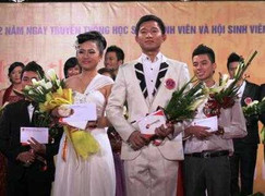 Ngắm cặp đôi xinh đẹp và thanh lịch nhất SV Thủ đô