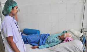 Đà Nẵng: Một phụ nữ bị máy cuốn tróc sọ