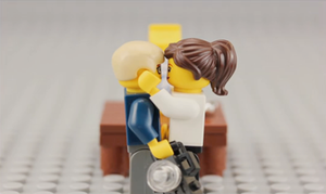 Lời cầu hôn Lego ngọt ngào nhất thế giới