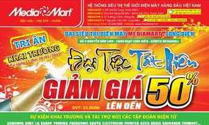 Những tuyệt chiêu hút khách siêu thị điện máy dịp Tết