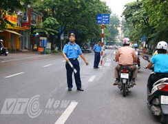 Hà Nội hoãn phân làn 8 tuyến phố sau Tết Nguyên đán