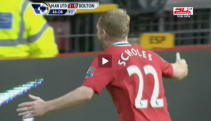 'Tân binh' Scholes khiến Old Trafford bùng nổ