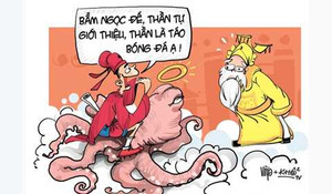 23 tháng chạp, theo chân Táo bóng đá chầu trời