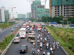 Chính thức cấm xe máy trên cao tốc Pháp Vân từ 1/2