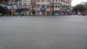 Sài Gòn tĩnh lặng lạ thường sau một năm nhộn nhịp