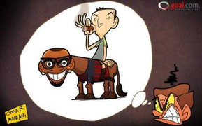 Pele đấm Maradona, Alves hóa... lừa