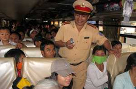 Đà Nẵng: Hơn 80% xe vi phạm lỗi 'hành xác' khách