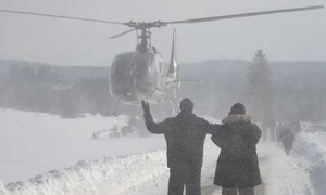 Rét khủng khiếp, Anh huy động quân đội đối phó