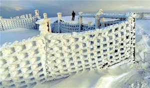 Ảnh: Rùng mình những tuyệt tác băng giá