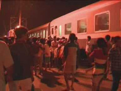 Sơ suất hi hữu: Tàu lửa đứt toa ở Quảng Nam